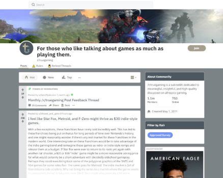 r truegaming|The 30 Best Subreddits for Geeks: Useful Geeky Communities .
